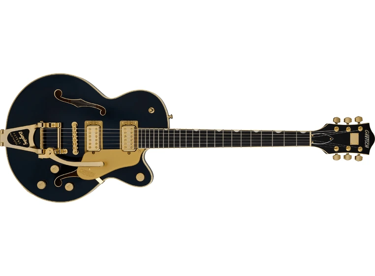 Gretsch Broadkaster Jr. LX Center Block StringThru Bigsby, EB, Midnight Sapphire 