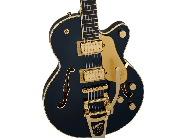 Gretsch Broadkaster Jr. LX Center Block StringThru Bigsby, EB, Midnight Sapphire 