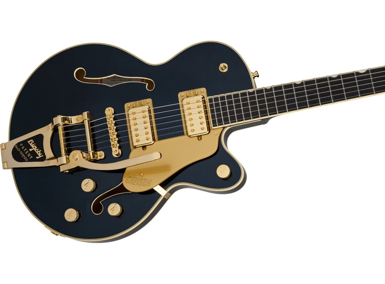 Gretsch Broadkaster Jr. LX Center Block StringThru Bigsby, EB, Midnight Sapphire 