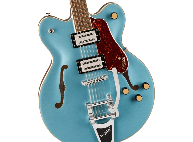 Gretsch G2622T Streamliner Center Block DC Bigsby, LF, Broad’Tron, Arctic Blue 
