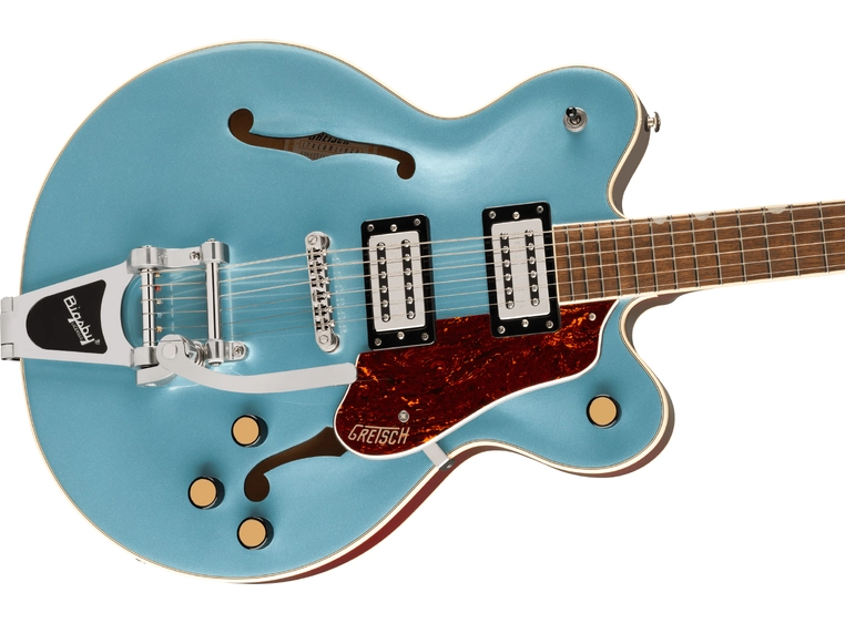 Gretsch G2622T Streamliner Center Block DC Bigsby, LF, Broad’Tron, Arctic Blue 