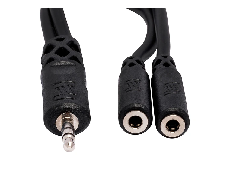 Hosa YMM232 Y-kabel MiniJSt/2xMiniJFSt. Hodetelefonsplitter 