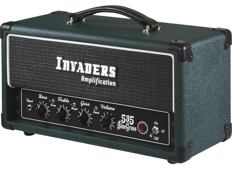 Invaders Amplification 535 BlueGrass Green Bronco 35 Watts Gitartopp