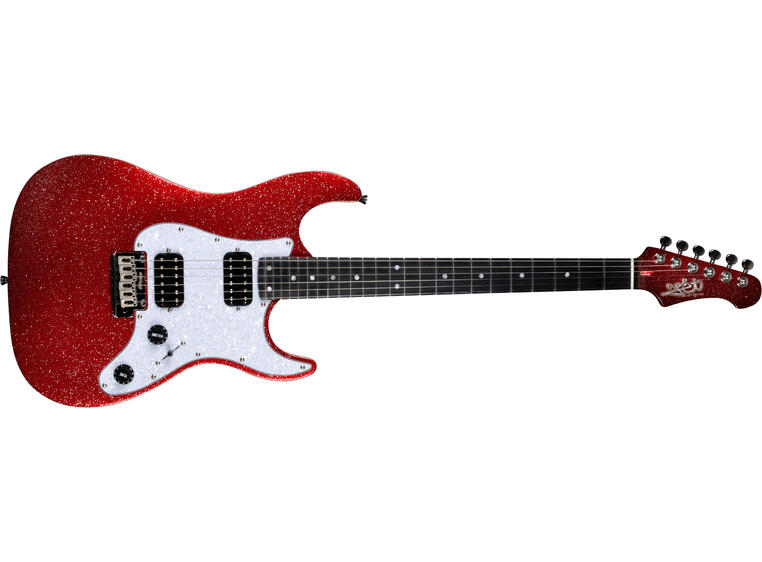 Jet Guitars JS-500 Red Sparkle