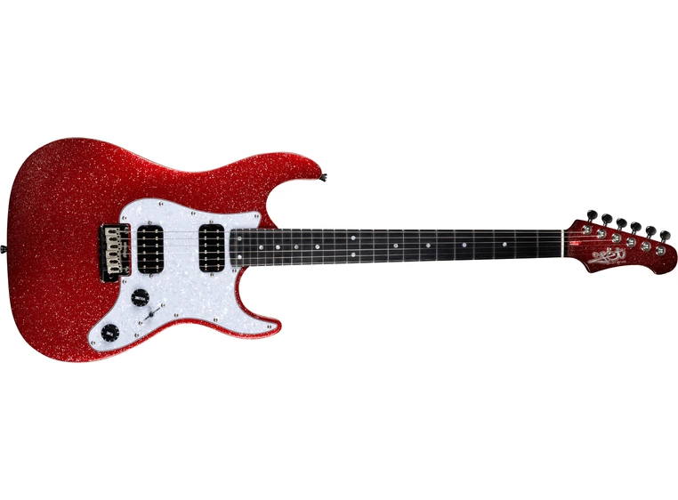 Jet Guitars JS-500 Red Sparkle 