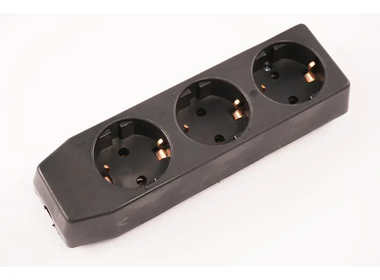 KAGU Schuko 3 veis padde bransjestandard Maks 16A 