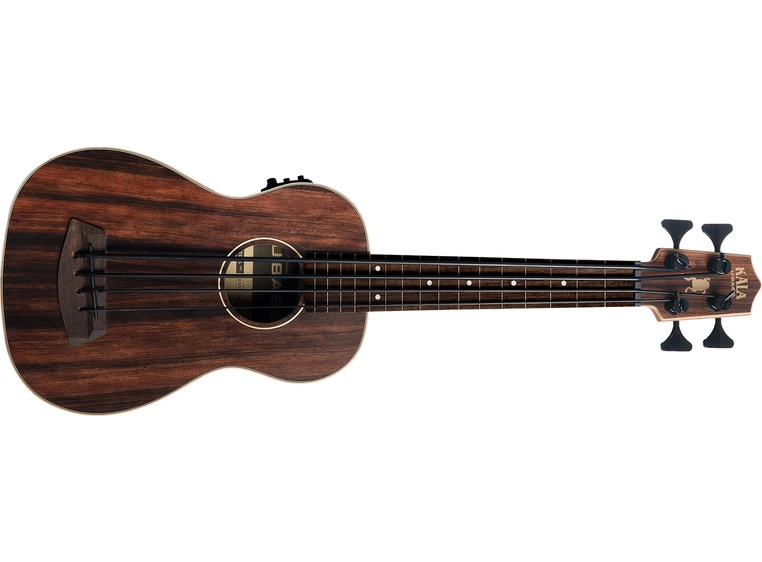 Kala Ebony U-Bass Fretless m. Bag 