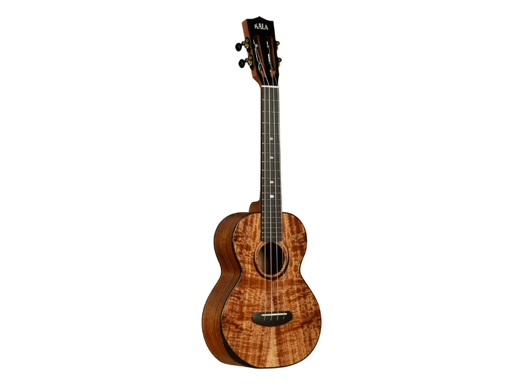 Kala KA-CT-SA-TG Contour All Solid Gloss Acacia Tenor Ukulele, med bag 