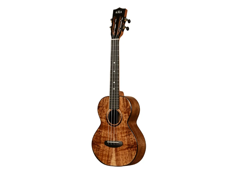 Kala KA-CT-SA-TG Contour All Solid Gloss Acacia Tenor Ukulele, med bag 
