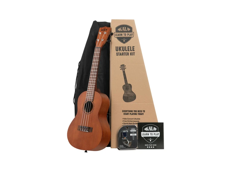 Kala Kala-LTP-C Learn To Play Concert Ukulele Starter Kit 