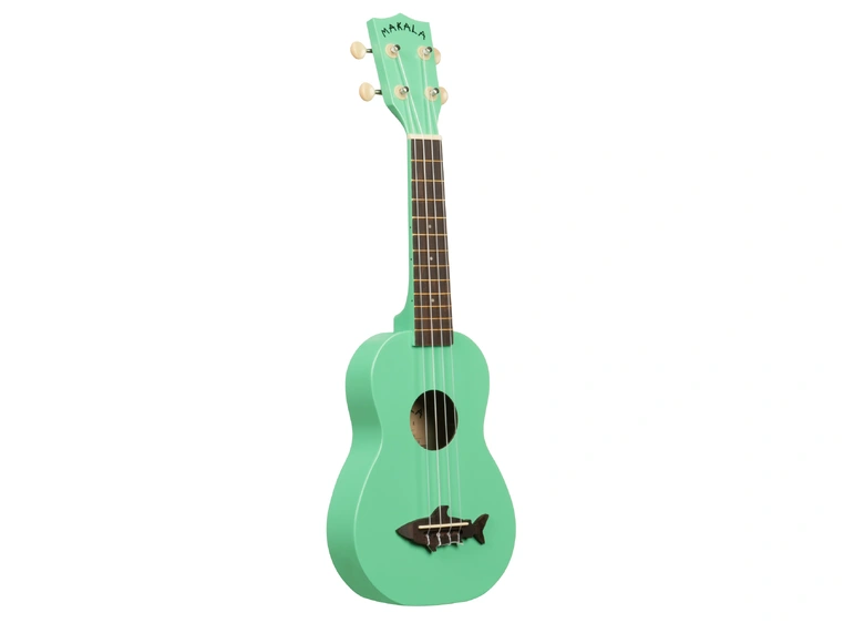 Kala Makala Shark MK-SS-GRN Sea Foam Green, Soprano Ukulele, med bag 