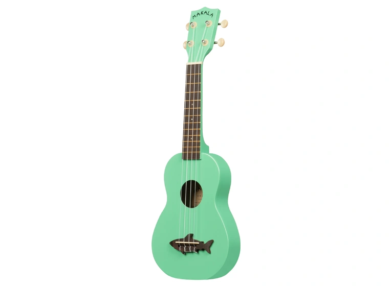Kala Makala Shark MK-SS-GRN Sea Foam Green, Soprano Ukulele, med bag 