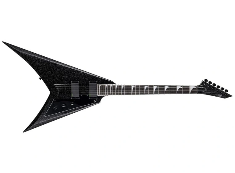 LTD KH-V Black Sparkle Kirk Hammett Signature 