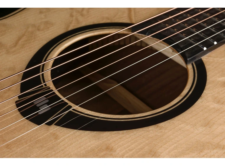 Lag Guitars HV30ACE HyVibe 30 Auditorium Cutaway Gloss 