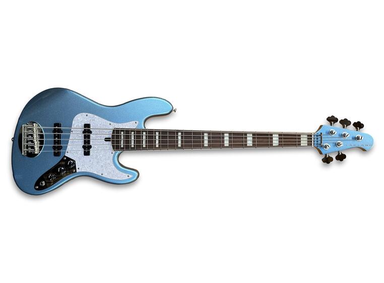 Lakland Skyline 55-60 Custom Bass 5-Str Lake Placid Blue Gloss
