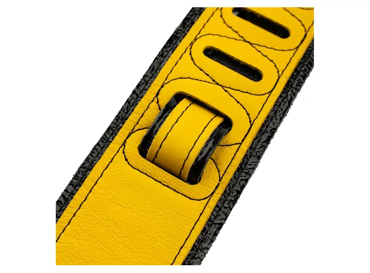 Levy's MJH317-003 Leather Guitar Strap - Adjustable from 48'' to 55'' (122-141cm) 