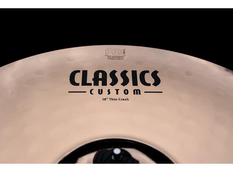Meinl CC18TC-B Classics Custom 18 Thin Crash