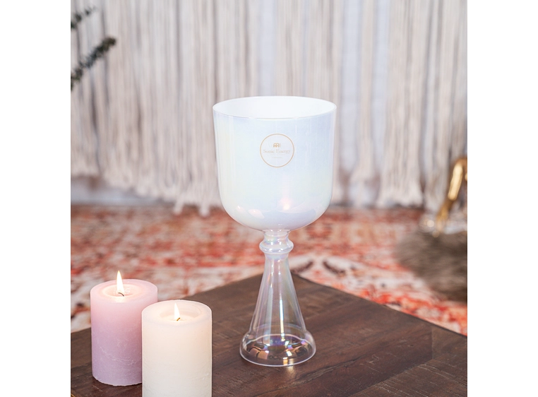 Meinl S.En. CSC55AC Crystal Singing Chalice Brow Chakra, 14cm, A4, Creamy 