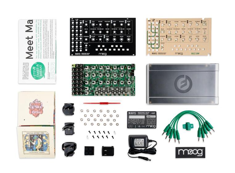 Moog Mavis Semi-modulært analogt synth-kit
