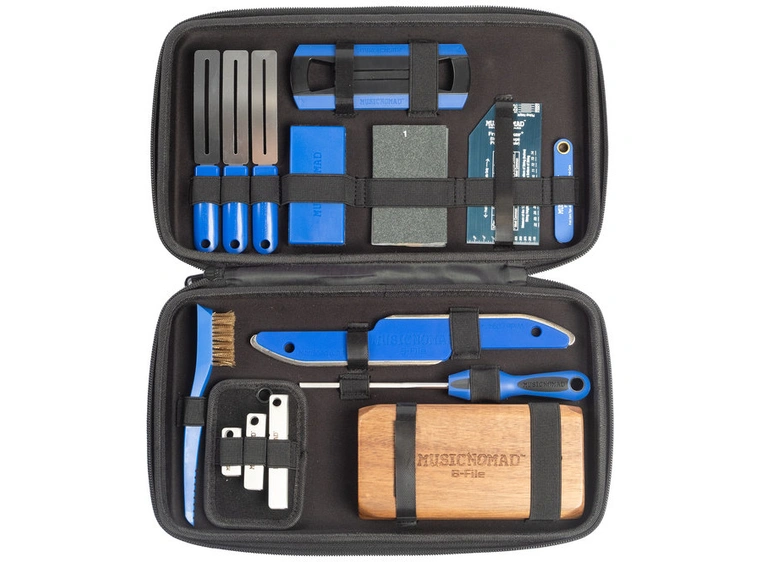 MusicNomad MN880 Premium Guitar Tech Fret Tool Set 