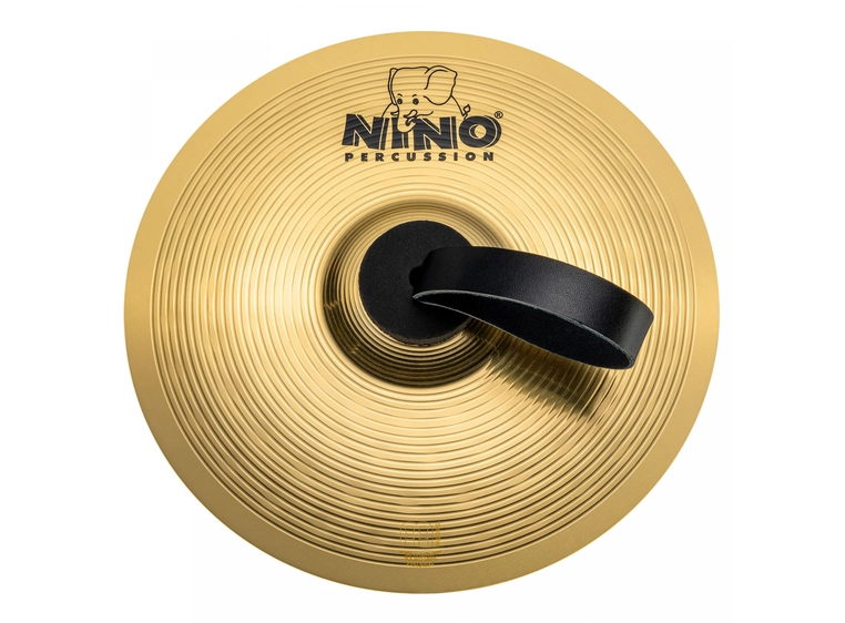 NINO PERCUSSION NINO-BR254 Marsch cymbal, Brass 10/ 25 cm 