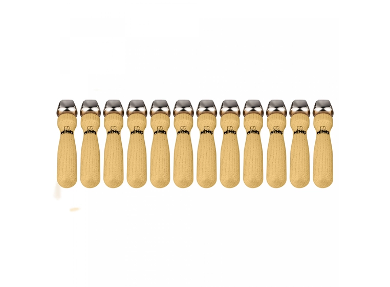 NINO PERCUSSION NINOSET960 Bell Stick Set, 12 pcs 