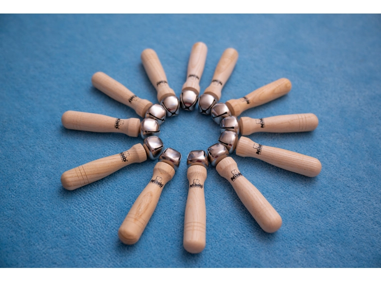 NINO PERCUSSION NINOSET960 Bell Stick Set, 12 pcs 