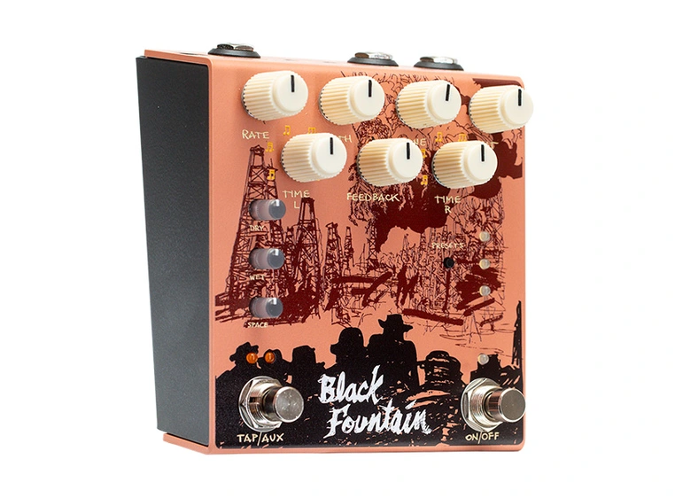 Old Blood Noise Black Fountain Stereo Terracotta 