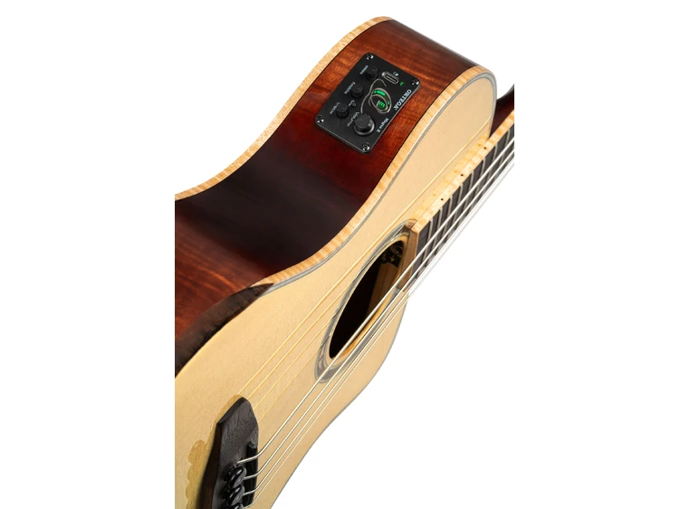 Ortega KT-WALKER-V3 Akustisk bass m/mik, Ken Taylor, Short scale 