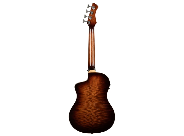 Ortega KT-WALKER-V3 Akustisk bass m/mik, Ken Taylor, Short scale 