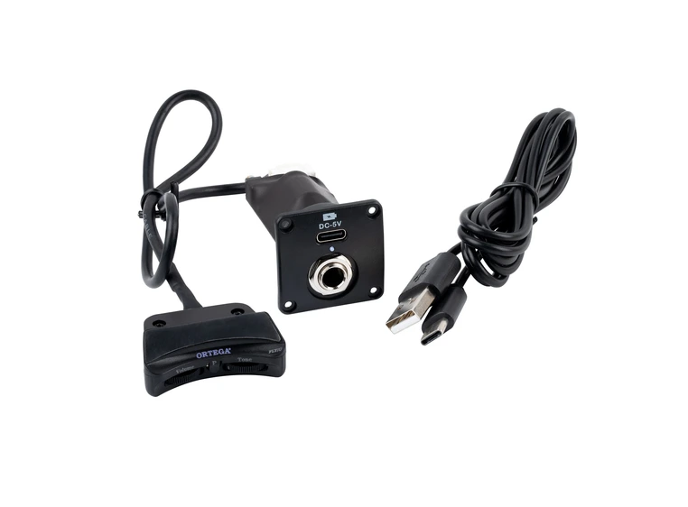 Ortega MAGUSFLY/U Ukulele Preamp Rechargeable 