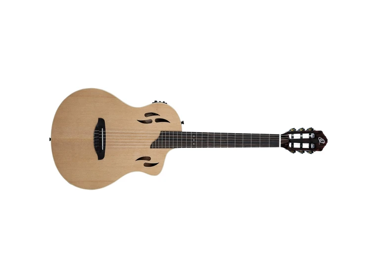 Ortega RTPSTD-NAT Nylonstr. gitar m/mik Thin body Slim neck 