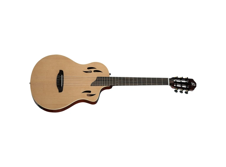 Ortega RTPSTD-NAT Nylonstr. gitar m/mik Thin body Slim neck 