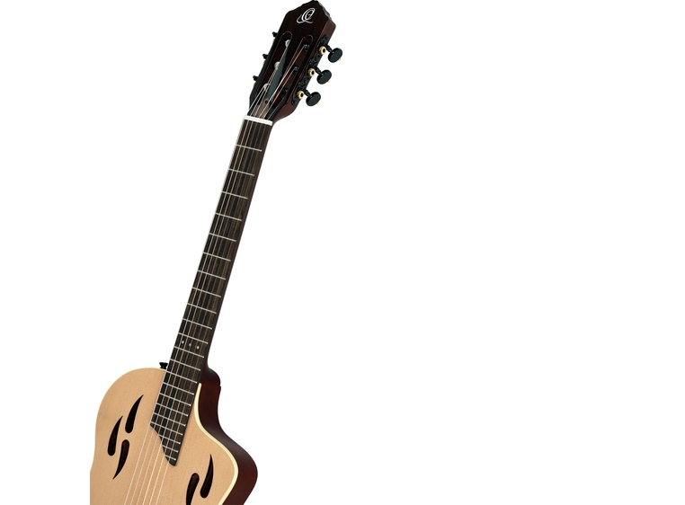 Ortega RTPSTD-NAT Nylonstr. gitar m/mik Thin body Slim neck 