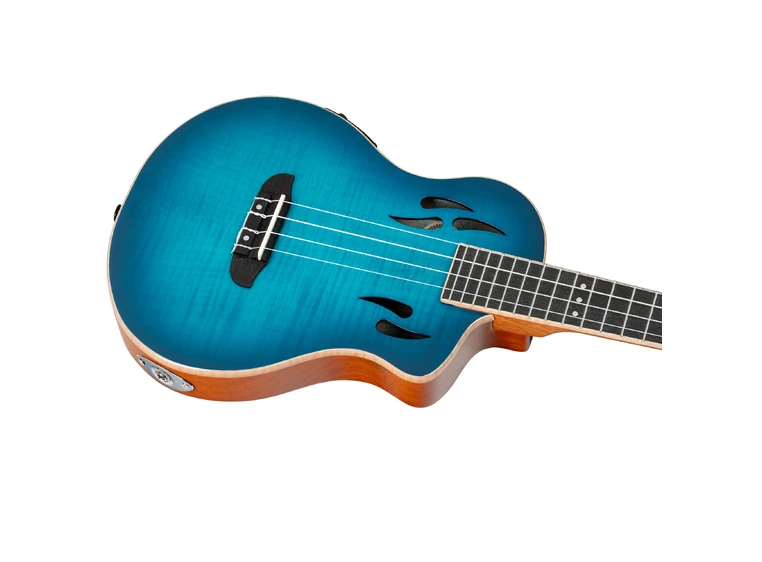 Ortega RTPX-U-FMA Tenor ukulele med mik, Tourplayer 