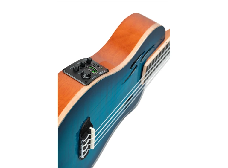 Ortega RTPX-U-FMA Tenor ukulele med mik, Tourplayer 