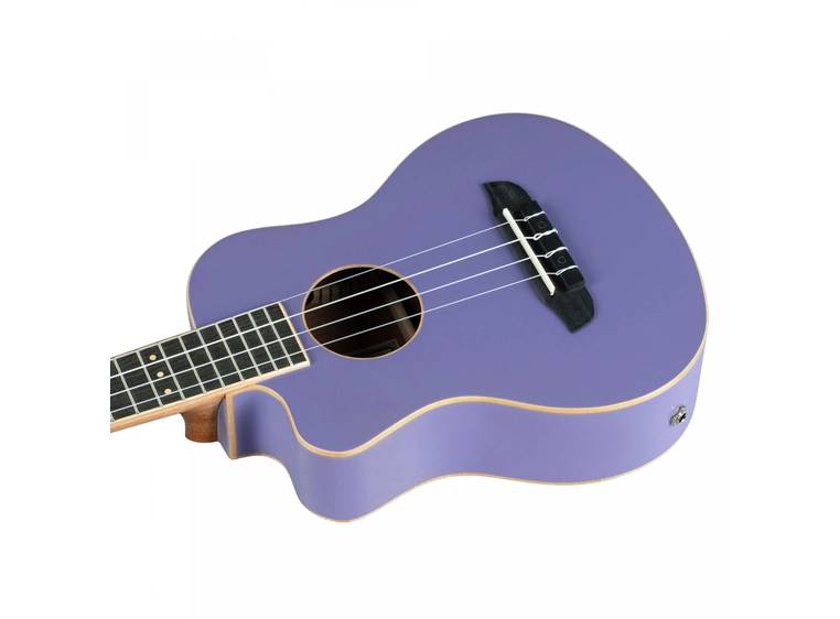 Ortega RUHZT-CE-VP-L Tenor ukulele m.mik gigbag, Horizon, Left 