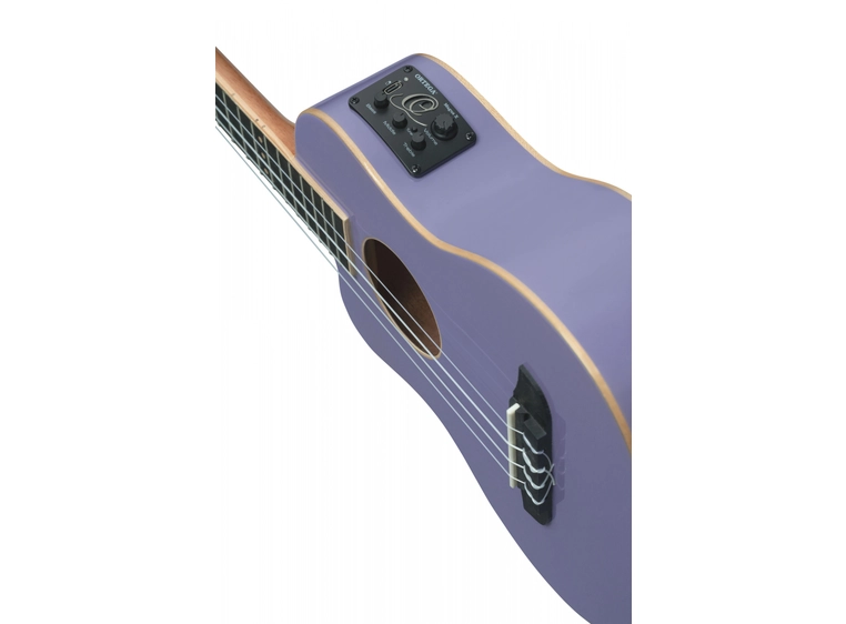 Ortega RUHZT-CE-VP-L Tenor ukulele m.mik gigbag, Horizon, Left 