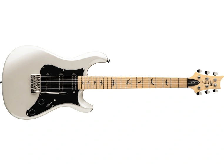 PRS SE NF3 White Pearl Maple Fretboard 