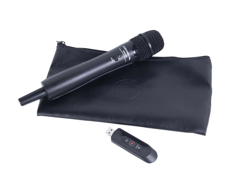 Proel U24H 2 4GHZ USB Trådløst system m/ håndholdt mic 