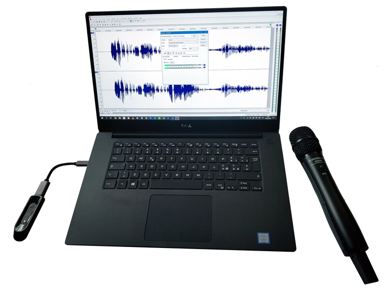 Proel U24H 2 4GHZ USB Trådløst system m/ håndholdt mic 