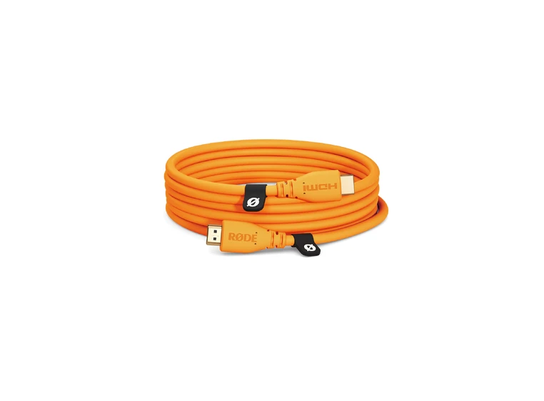 Røde HDMI-kabel 3m Orange 