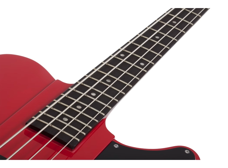 Schecter Simon Gallup Ultra Bass RED/BLK 