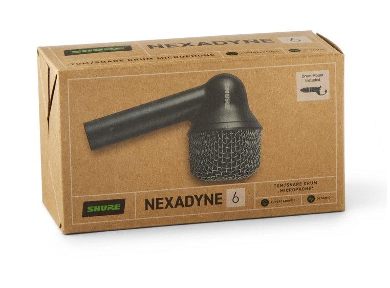 Shure NXN6-3PK Nexadyne 3-pakning Mikrofoner til tammer/skarp 