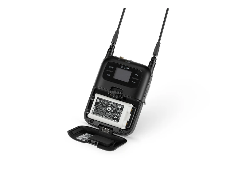 Shure SLXD15+ Portable System WL185M S50 (823-865MHz) 