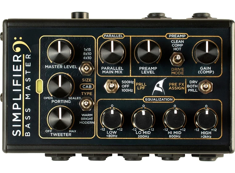 Simplifier Amps Bass Master Zero Watt Amplifier 
