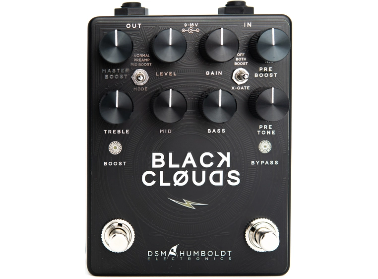 Simplifier Amps Black Clouds Distortion Pedal 