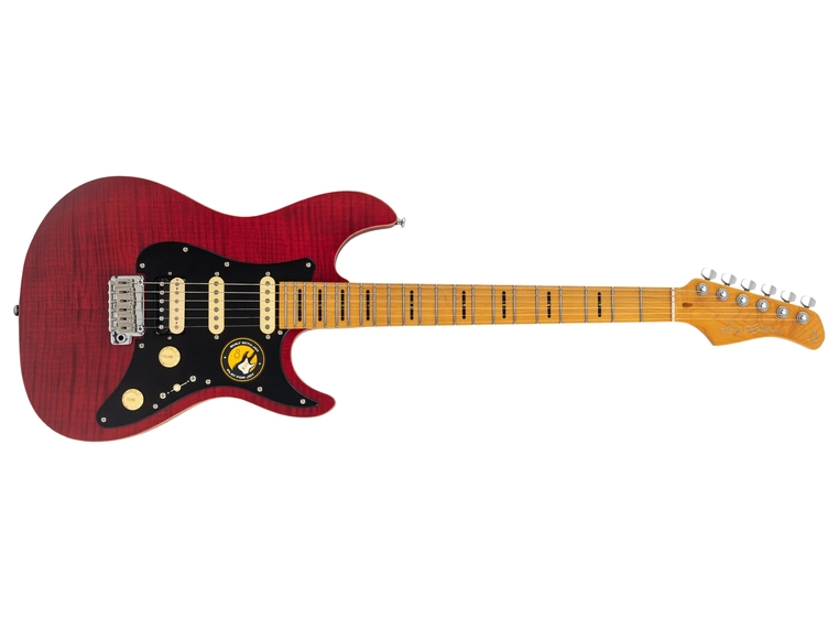 Sire Larry Carlton S7+ FM New Gen See through red satin 