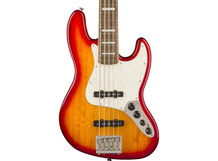 Squier Classic Vibe '70s Jazz Bass V Active, Laurel, White Pearloid Pick, SS 