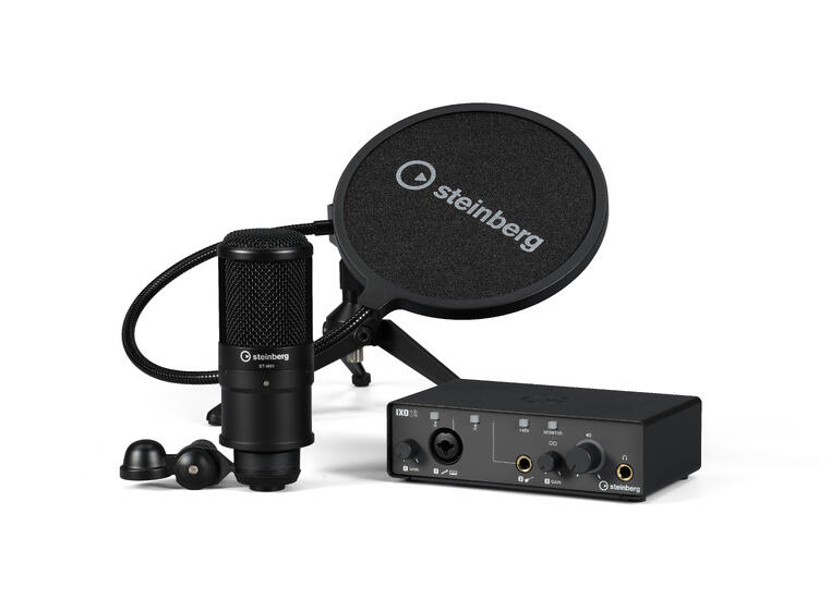 Steinberg IXO Podcast Pack IXO12 Interface w/mic and Software
